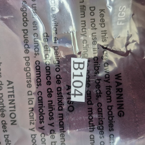 FIGS‎ Axim Cargo Scrub Pants Men's Medium Burgundy / Maroon - Picture 14 of 14